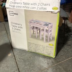 ***FREE***LIVARNO Children’s table W/ 2 Chairs