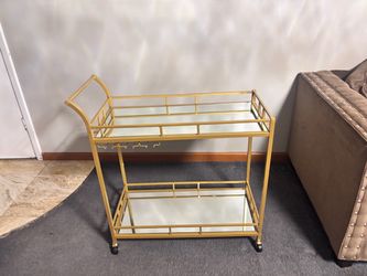 Gold Bar Cart