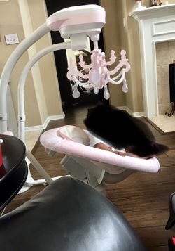 Fisher Price Swing with Chandelier