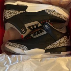 Jordan Black Cement 3s Dead stock Size 11