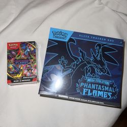 Pokemon Phantasmal Flames Etb And Phantasmal Flames Bundle 