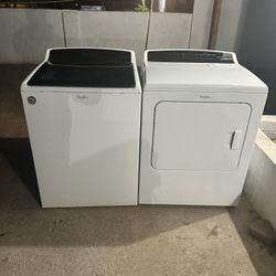 Whirlpool, Washer And Dryer Electric Worked Perfect In Good Condition