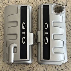 04-06 Pontiac GTO Fuel Rail Covers FRC Engine Covers Set OEM GM