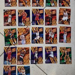 NBA Basketball Cards Skybox Hoops Power 1995 Lot of 22