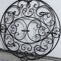 Traditional Plants & Flowers Wall Decor on Metal