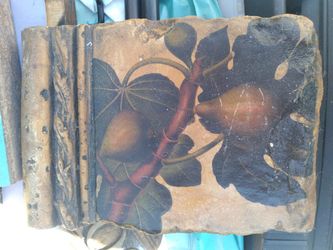 Tile 8x6 S. Kurtz Orig. Pears