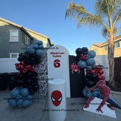 Backdrop Balloon Garland 