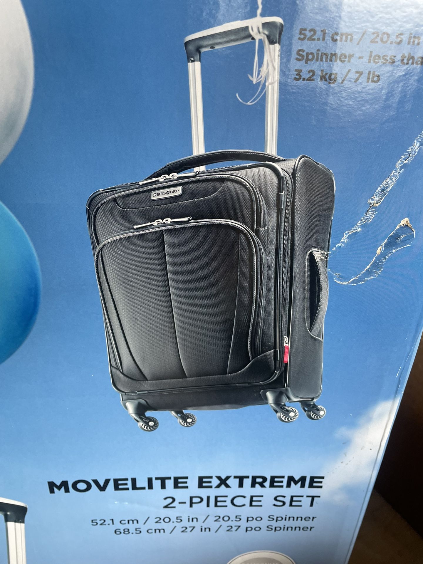 Samsonite Movelite Extreme 2 Piece Luggage Set