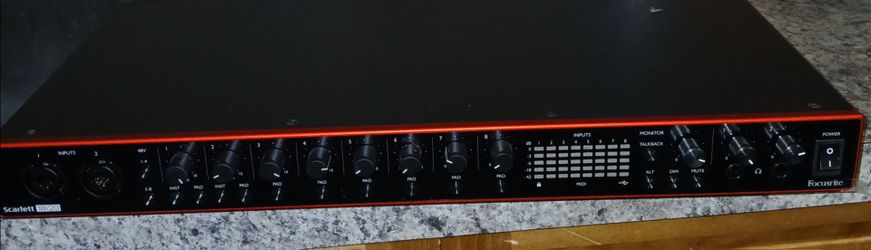 focusrite scarlett 18i20 interface