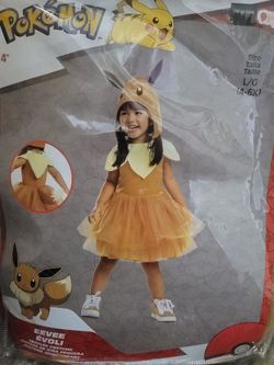 Girls Pokémon EEVEE Halloween costume size 4/6X
