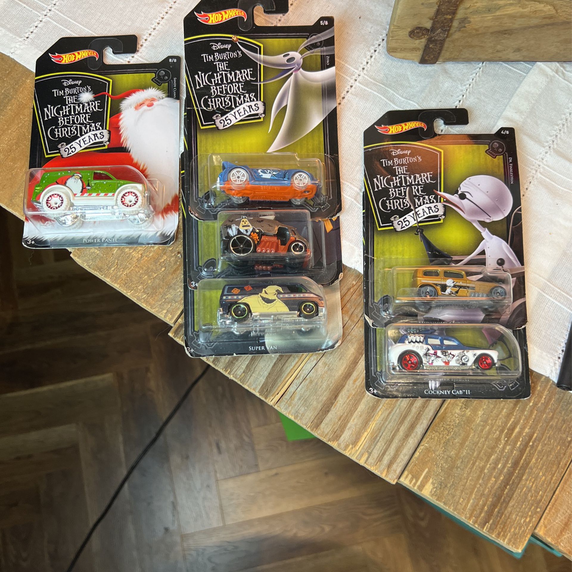 Hot Wheels Nightmare Before Christmas Collectables