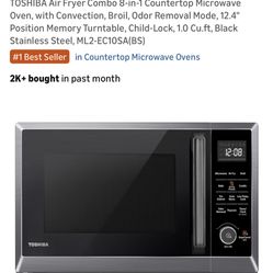 Toshiba Air Fryer Combo/ Microwave Oven 