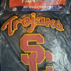 3D NCAA WALL SIGN USC TROJANS