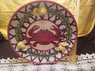 BECCA CRAB PLATE