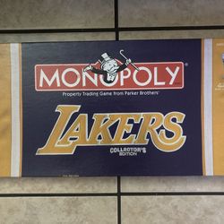 2007 Lakers Monopoly Game New