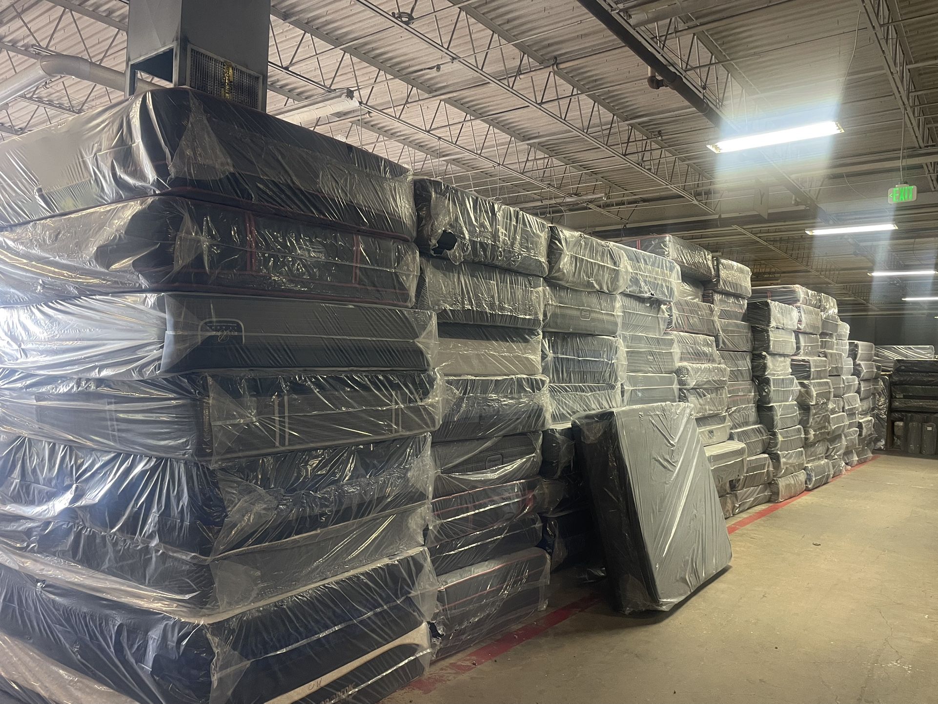 Queen Mattress- Double Sides- Come With Free Box Spring Only- Free Delivery 🚚 Today 