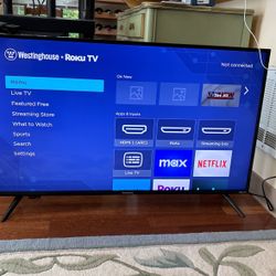 Westington Roku 45”  4k Smart Television 