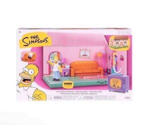 The Simpsons Living Room Diorama Playset