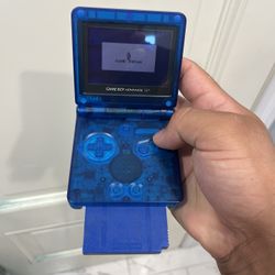 Gameboy Sp And Pokemon Blue