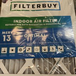 Indoor Air filters -Merv13 12x14x1