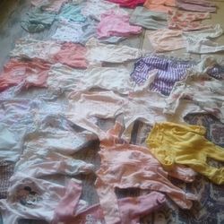 Newborn Girls Clothing Lot