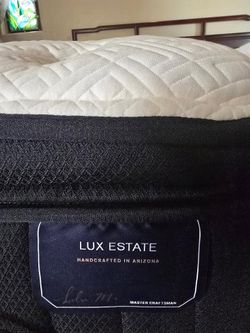 CA Split  king Stearns & Foster pillow top mattress with adjustable base