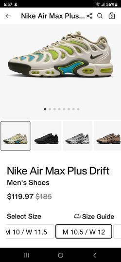 Brand New Nike Air Max Plus Drift Size 11.5 $85 Pickup In Oakdale