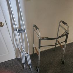 Crutches, Walker And Other Medical Stuff
