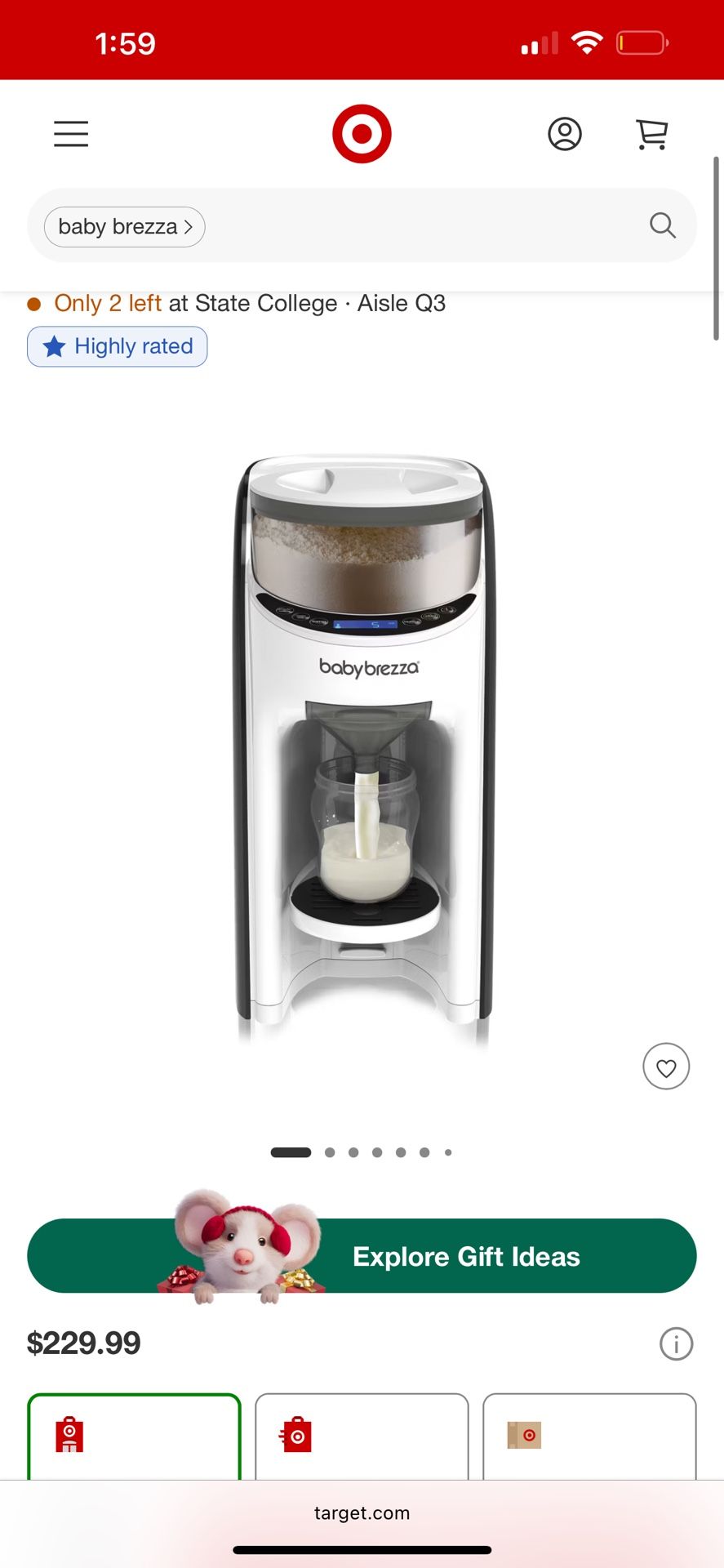 Baby Breeza bottle maker