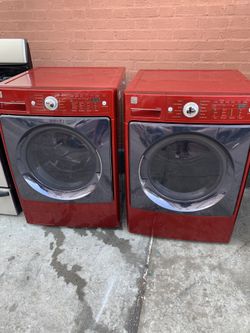 Set de lavadora y secadora de gas 27” kenmore