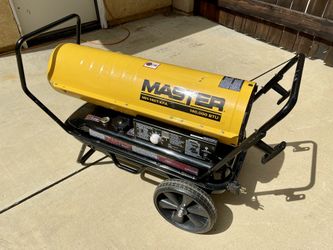 Master MH-140T-KFA Forced Air Torpedo Heater, 140,000 BTU, Kerosene/Diesel  for Sale in Menifee, CA - OfferUp
