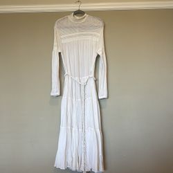 ALC Long White Dress Size 2 $150