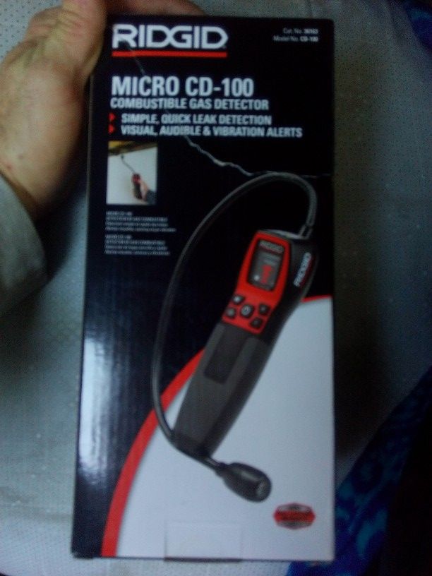 RIGID Micro CD100 Combustible Gas Detector