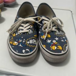 disney vans men 5.5 woman 7
