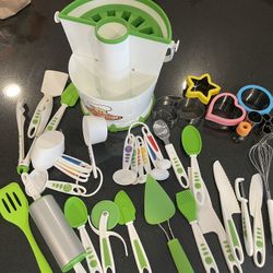 29 Piece Curious Chef Set Plus Extras