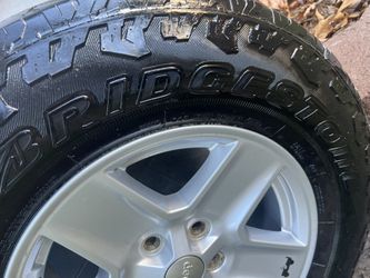 Tires 2022 Wrangler 5 Tires & wheels 245/75/17