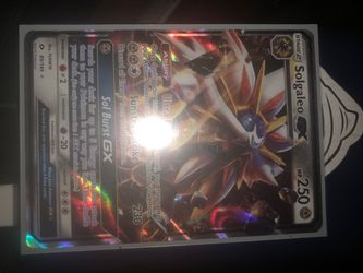 Solgaleo GX Pokémon Card 89/149 Holo