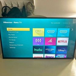 40 Inch Roku Smart Tv With Remote 