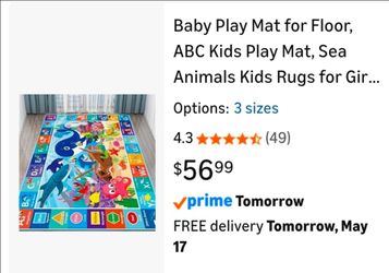 Rug for kids room