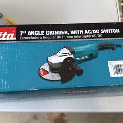 MAkita 7” Angle Grinder brand new