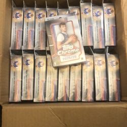 2025-26 Topps Chrome Basketball Hanger Box