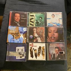 13 Assorted Jazz CDs For 10 Dollars 