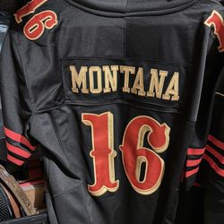 49ers Joe Montana Jersey  Mens Size M