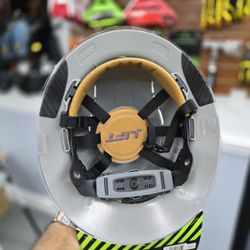 LIFT Safety HIDV-24GY iDAX Full Brim Vented Hard Hat - Ratchet Suspension - Gray