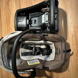 child car seat (brown)