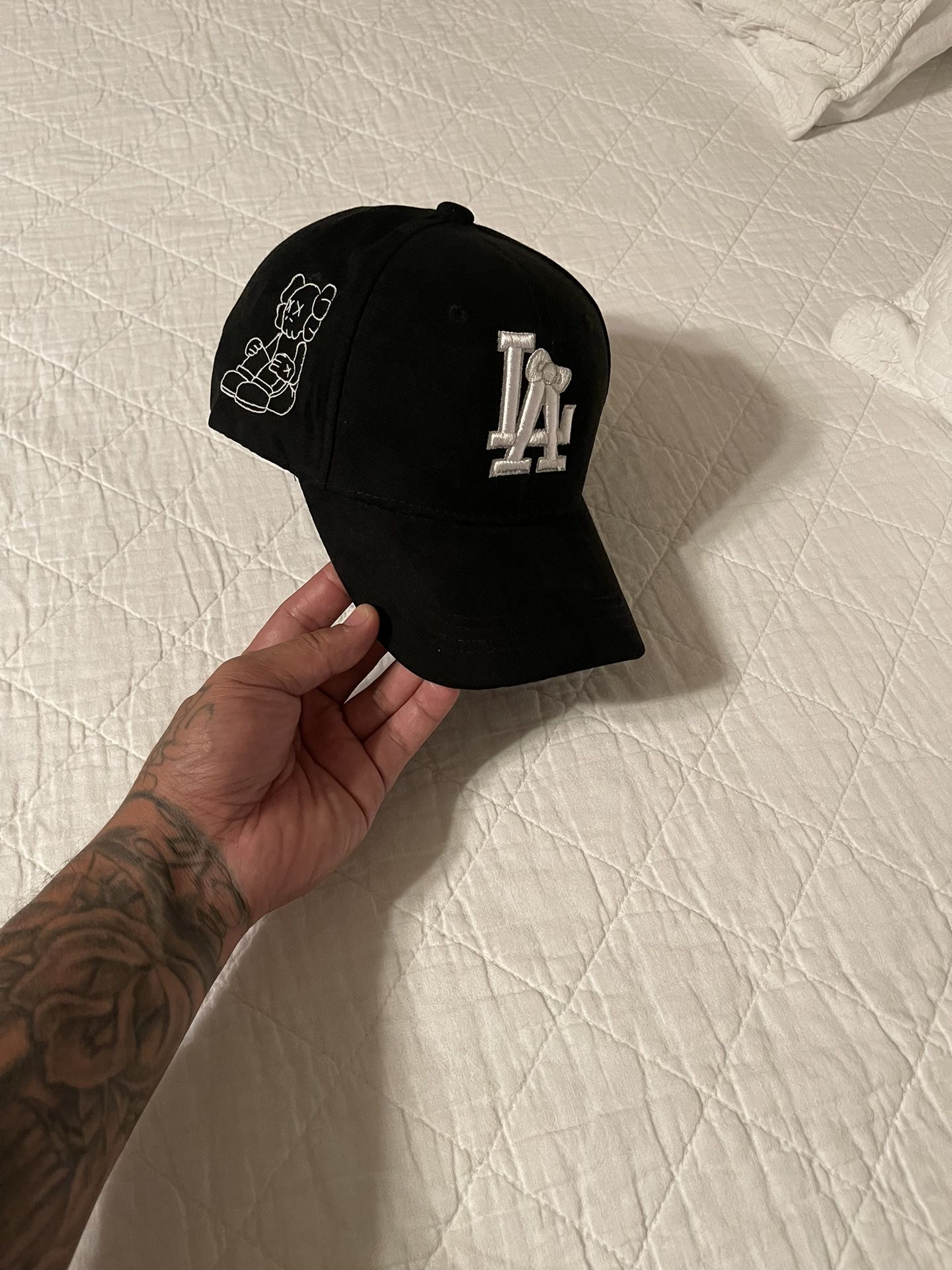 La Kaws Hat Suede