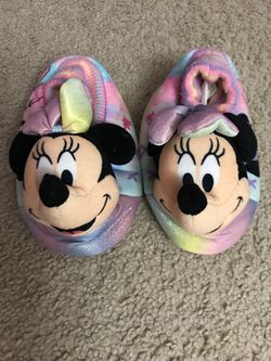Minne Mouse sock top slipper for kids