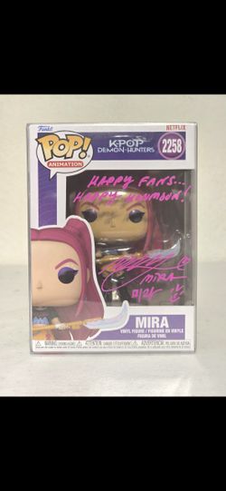 Kpop Demon Hunter SIGNED MIRA FUNKO