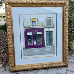 French Lithograph Mozziconacci Artist