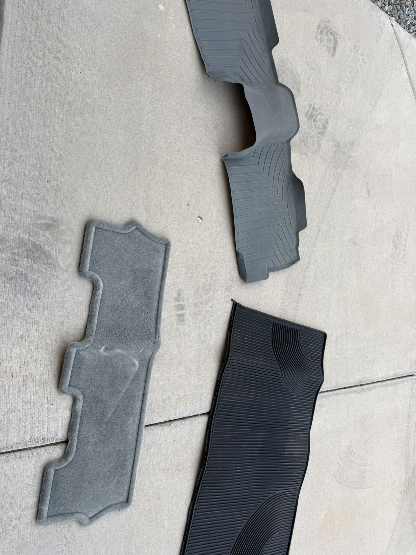 Weathertech and genuine Toyota mats.